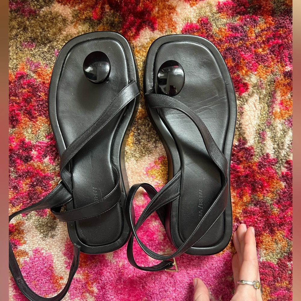 GIA X ROSIE flat wrap sandal size 8 - Picture 8 of 11
